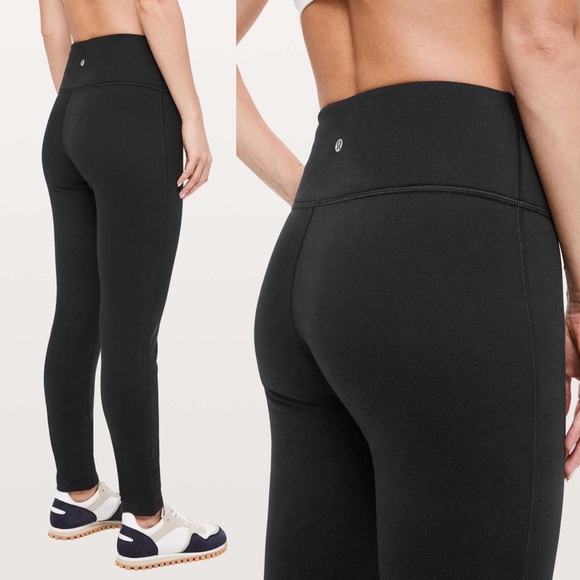 Lululemon Wunder Lounge Pant 3 Black 